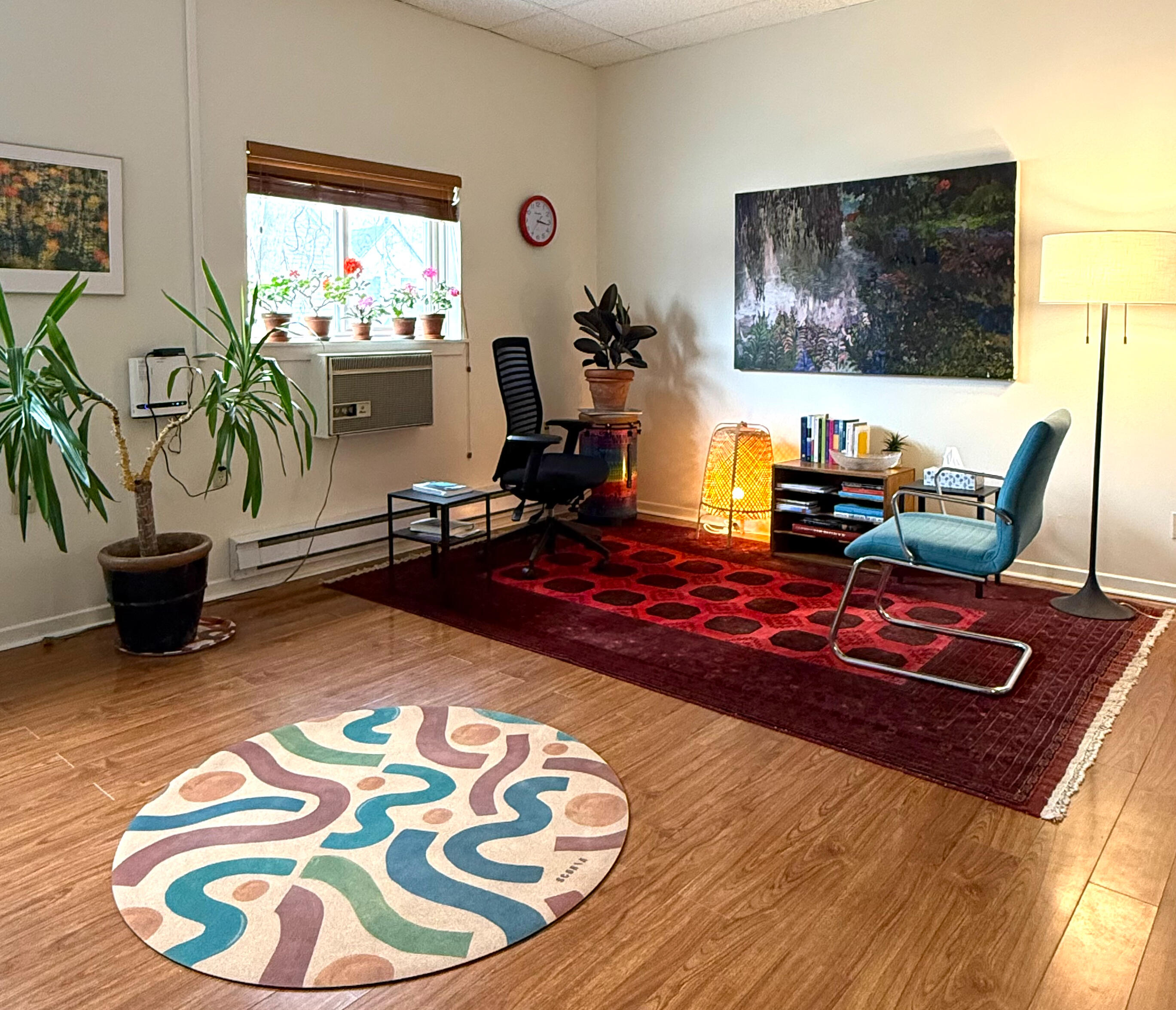 The therapy corner.